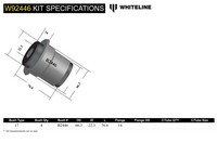 Go to Rear Subframe - Bushing Kit to Suit Nissan 180SX, 200SX, Pulsar and Skyline