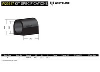 Go to Front Sway Bar Mount - Bushing Kit 22.5mm to Suit Volkswagen Golf Mk5, Mk6 Fwd/4Motion and Jetta A5, A6