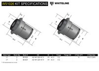 Go to Front Lower Control Arm - Bushing Kit to Suit Holden HT-WB and Torana LC-LX