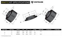 Go to Front Strut Mount - Bushing Kit to Suit Toyota Land Cruiser 200 Series