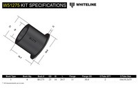 Go to Front Lower Control Arm - Inner Bushing Kit to Suit Mazda 323, 626 and RX-7