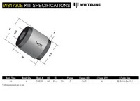 Go to Front Leading Arm - To Differential Bushing Kit Offset to Suit Nissan Patrol GQ, GU and Toyota Land Cruiser 80, 105 Series