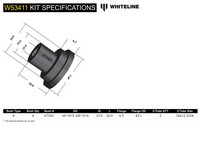 Go to Front Lower Control Arm - Inner Rear Bushing Kit to Suit Honda Civic 8th Gen FD2