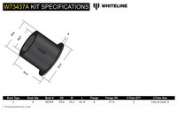 Go to Rear Leaf Spring - Bushing Kit to Suit Toyota Land Cruiser 76, 78 and 79 Series