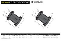 Go to Rear Trailing Arm Lower - Bushing Kit to Suit Nissan Elgrand E50