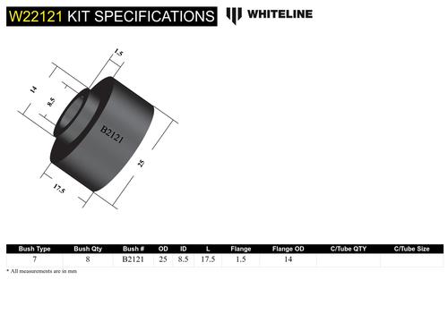 Go to Front Sway Bar Link - Bushing Kit to Suit Chevrolet Corvette and Toyota Celica, Corolla, Corona and Supra