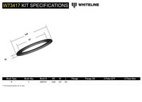 Go to Rear Coil Spring Pad - Bushing Kit to Suit Jeep Wrangler TJ