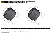 Go to Front Strut Rod - To Chassis Bushing Kit to Suit Chrysler Valiant, Falcon/Fairlane XK-XF and Mustang Classic