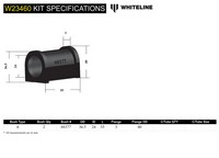 Go to Rear Sway Bar Mount - Bushing Kit 24mm to Suit Mitsubishi Challenger and Pajero