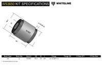 Go to Front Lower Control Arm - Inner Rear Bushing Kit to Suit Nissan Maxima J31 and Murano Z50