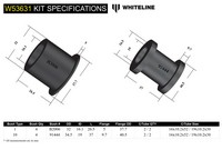 Go to Front Upper Control Arm and Lower - Bushing Kit to Suit Honda Integra DA, DB