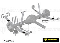 Go to Rear Leaf Spring - Slipper Pad Bushing Kit to Suit Holden FJ-WB, Rodeo TF