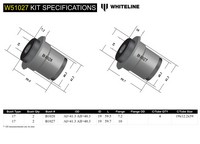 Go to Front Lower Control Arm - Bushing Kit to Suit Holden Gemini TX, TC, TD, TE, TF, TG