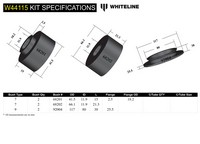Go to Front Strut Mount - Bushing Kit to Suit Holden Colorado, Trailblazer, Isuzu D-Max, MU-X and Mazda BT-50