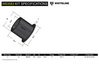 Go to Rear Control Arm Lower Front - Inner Bushing Kit to Suit Subaru BRZ, Forester, Impreza, Levorg, Liberty and Toyota 86