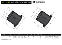 Go to Front Upper Control Arm - Bushing Kit to Suit Nissan 300ZX Z32 and Skyline R32