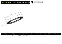 Go to Rear Coil Spring Pad - Upper Bushing Kit 6mm Ride Height to Suit Holden Commodore VB-VS and HSV