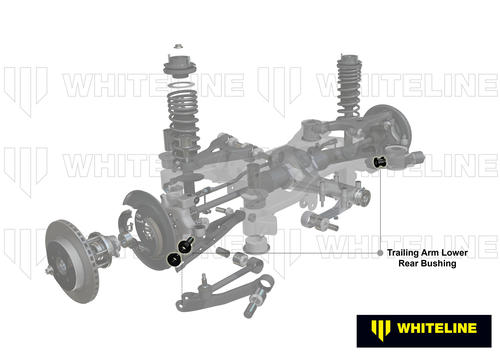 Go to Rear Trailing Arm Lower - Rear Bushing Kit to Suit Mitsubishi Pajero NM-NX