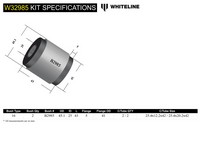 Go to Rear Shock Absorber - Lower Bushing Kit to Suit Nissan 300ZX Z32 and Skyline R32