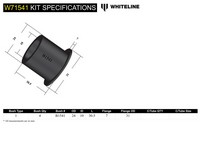 Go to Rear Leaf Spring - Rear Eye Bushing Kit to Suit Mazda 808 FA3 and RX-3
