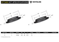 Go to Front Coil Spring Pad - Lower Bushing Kit to Suit Jeep Gladiator JT and Wrangler JL
