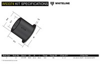 Go to Front Lower Control Arm - Inner Front Bushing Kit to Suit Toyota MR2 ZZW30 and Echo NCP10