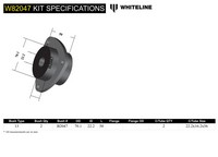 Go to Front Strut Rod - To Chassis Bushing Kit Offset to Suit Holden Commodore VT-VZ and HSV