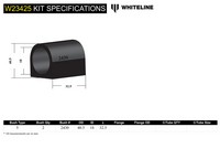 Go to Front Sway Bar Mount - Bushing Kit 18mm to Suit Nissan Patrol GU and Pathfinder R50