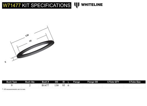 Go to Coil Spring Pad +6mm Ride Height to Suit Ford Falcon/Fairlane, Mustang Classic, Holden HQ-WB and Torana