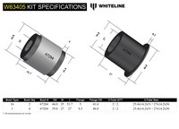 Go to Rear Control Arm Lower Rear - Bushing Kit to Suit Nissan Pathfinder R51