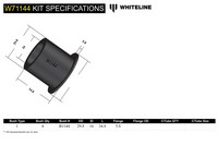 Go to Rear Leaf Spring - Rear Eye and Shackle Bushing Kit to Suit Mazda 929 and Nissan 200B, Bluebird