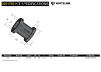 Go to Rear Trailing Arm Lower - Bushing Kit to Suit Ford Falcon/Fairlane EA-AU