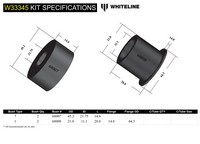 Go to Front Shock Absorber - Upper Bushing Kit to Suit Jeep Wrangler JK