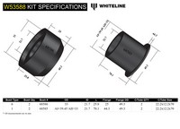 Go to Front Lower Control Arm - Inner Front Bushing Kit to Suit Holden Barina and Combo