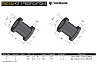 Go to Rear Control Arm Upper - Bushing Kit to Suit Mazda CX-5 KE, KF and Mazda6 GJ,GL