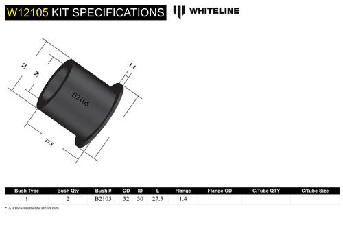 Go to Front Steering Idler Arm - Bushing Kit to Suit Nissan Patrol MQ, MK and Urvan E23