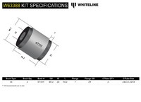Go to Rear Control Arm Upper - Bushing Kit to Suit Mazda RX-8 FE