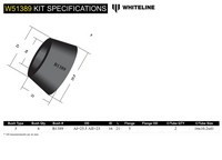 Go to Front Lower Control Arm - Inner Bushing Kit to Suit Ford Cortina Mk1, Mk2 and Lotus