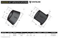 Go to Front Sway Bar Link - Bushing Kit to Suit Subaru Forester, Impreza, Liberty and Outback