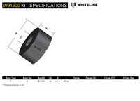 Go to Rear Chassis To Cabin - Mount Bushing Kit to Suit Holden HQ-WB and Torana LC-LJ