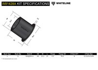 Go to Front Leading Arm - To Differential Bushing Kit to Suit Nissan Patrol GQ, GU and Toyota Land Cruiser 80, 105 Series