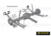Go to Rear Leaf Spring - Rear Eye and Shackle Bushing Kit to Suit Nissan 720 CG and Urvan E20