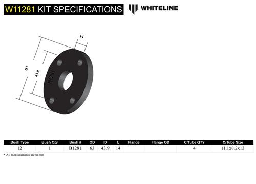 Go to Front Steering Coupling - Bushing Kit to Suit Ford Capri, Cortina and Escort