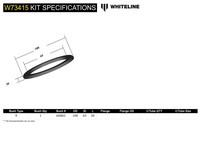 Go to Front Coil Spring Pad - Bushing Kit to Suit Jeep Cherokee XJ and Wrangler TJ, JK