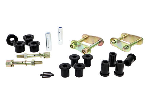 Go to Rear Leaf Spring - Bushing and Greaseable Shackle/Pin Kit to Suit Mitsubishi Triton ML, MN 4wd
