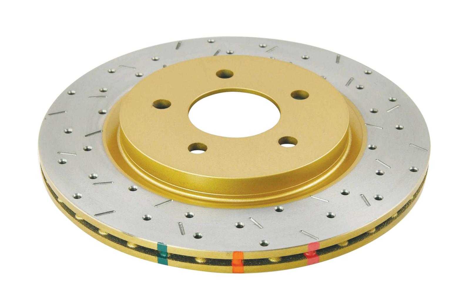 4000 XS Cross-Drilled, Slotted KP Brake Disc to suit Ford Mustang 2005-on R