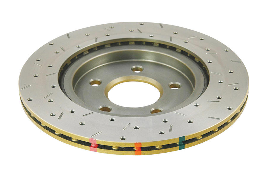 4000 XS Cross-Drilled, Slotted KP Brake Disc to suit Ford Mustang 2005-on R