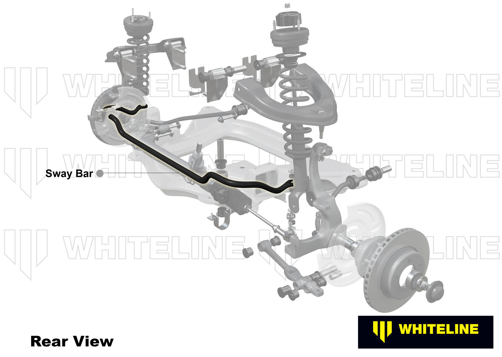 Front Anti Roll Bar - 24mm 4 Point Adjustable to Suit Nissan Skyline R33, R34 and Stagea Rwd