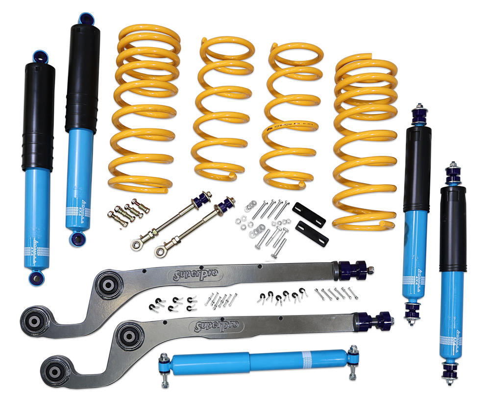 2 Inch 50mm Formula 4x4 Premium Big Bore Lift Kit to suit Nissan Patrol GU/Y61 Wagon LWB from 2000-2016