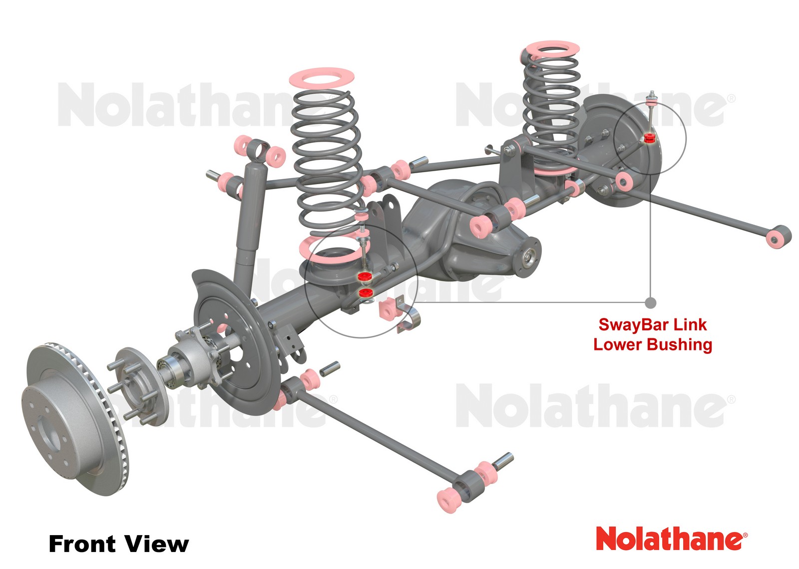 Sway Bar Link - Lower Bushing Kit to Suit Jeep Cherokee XJ